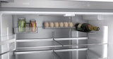 Bosch – 800 Series 20.5 Cu. Ft. 4-Door French Door Counter-Depth Smart Refrigerator – Stainless steel